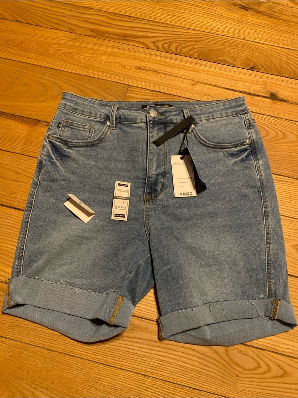 Judy Blue Light Wash High Waist Denim Jeans